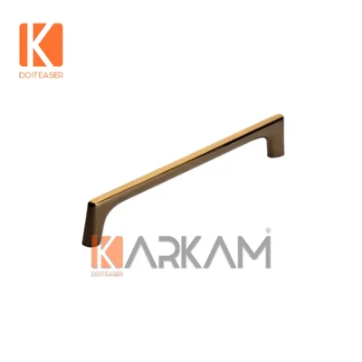 دستگيره کابينت ربکا 256 زيتونی براق BACIR42501256 باتيس