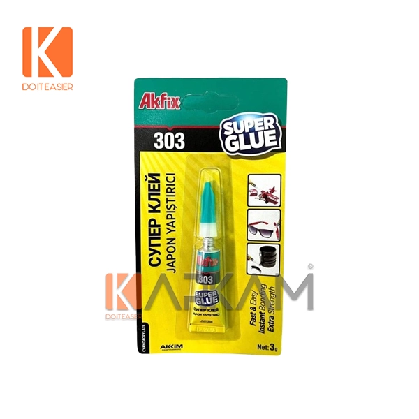 چسب قطره ای آکفيکس 3 گرم چسب قطره ای آکفيکس 3 گرم